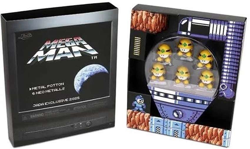 Mega Man Neo Metall 2 Inch 1/12 Scale 6-Pack Exclusive Figures