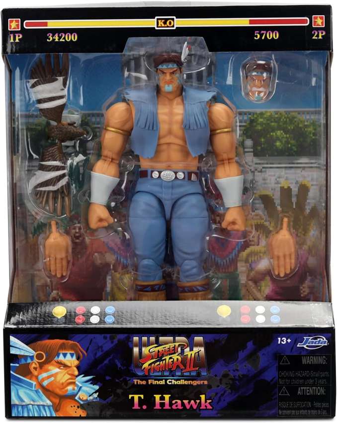 Street Fighter II The Final Challengers T. Hawk 1:12 Scale 6 Inch Action Figure