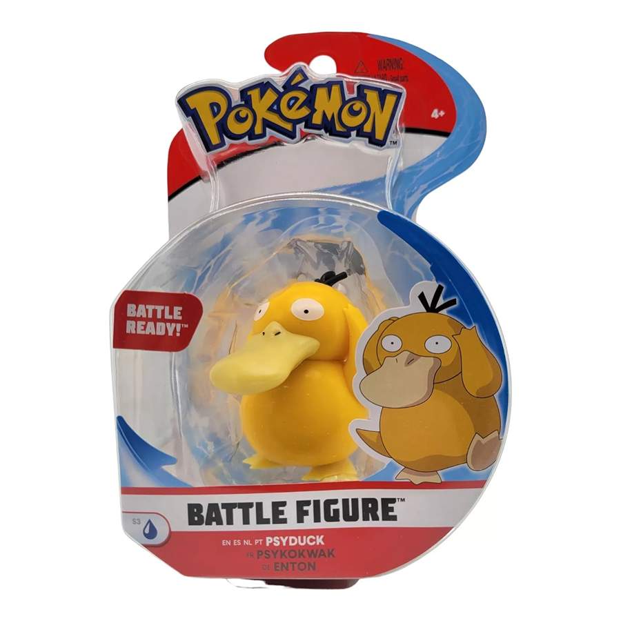 Pokemon Psyduck 3 Inch Battle Figure Pack