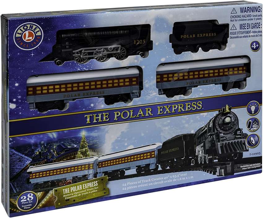 The Polar Express Battery-Operated Mini Train Set