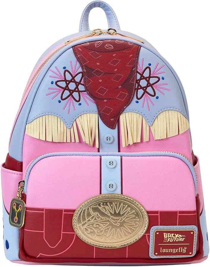 Loungefly Back to the Future 40th Ann. Cosplay Mini Backpack Shoulder Bag
