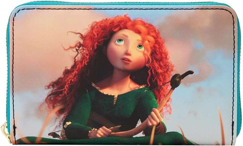 Loungefly Disney Brave Merida Princess Scene Zip Around Wallet