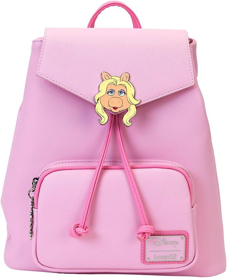 Loungefly Disney The Muppets Miss Piggy Cosplay Mini Backpack Shoulder Bag