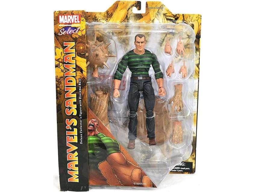 マーベルセレクト/Marvel select　サンドマン Marvel Select Sandman 7 Inch Action Figure – figurineforall.ca