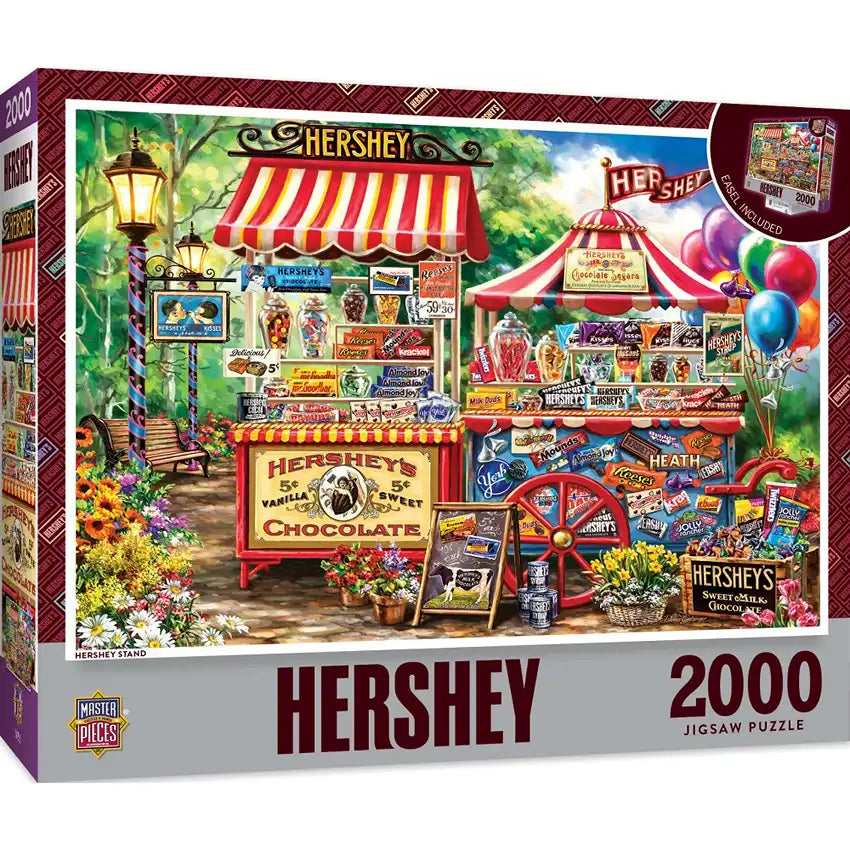 Puzzle 2000 Pieces - Hershey's Chocolate Stand Jigsaw Puzzle