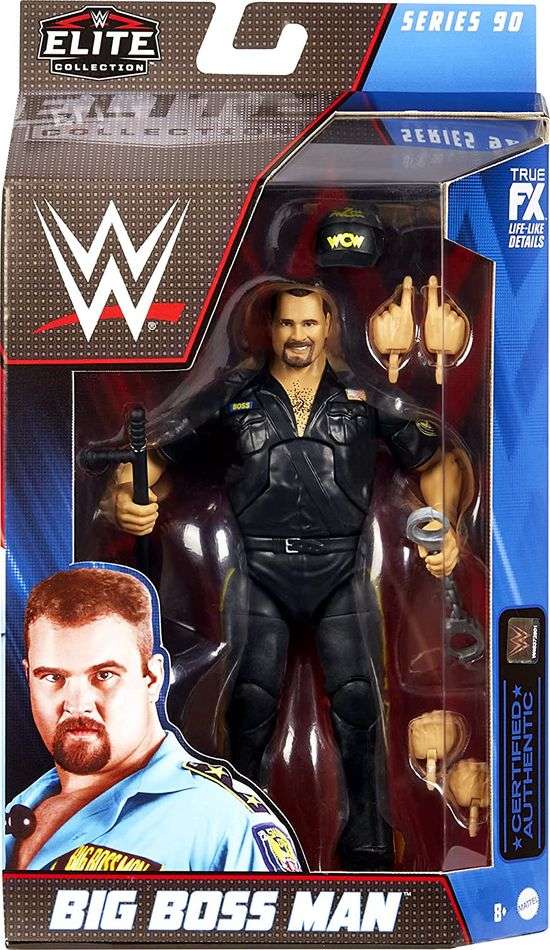 WWE Elite Collection - Big Boss Man 6 Inch Action Figure - figurineforall.com