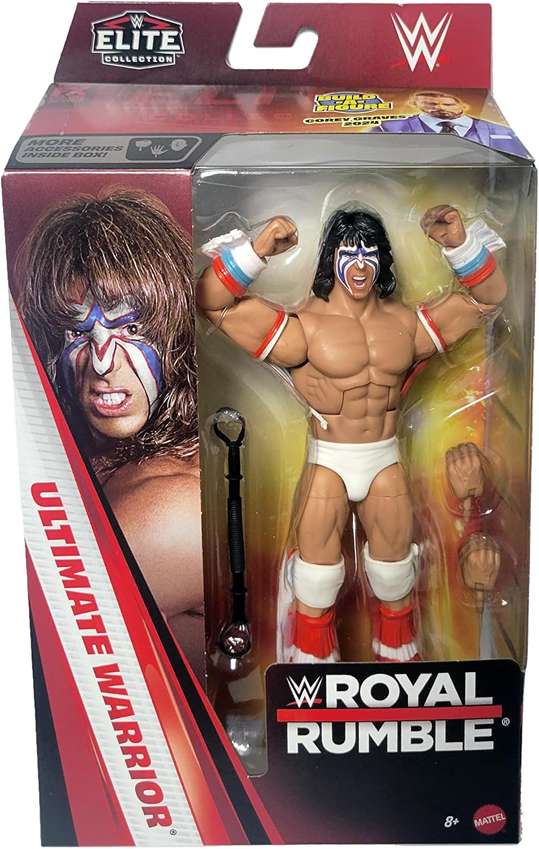 Wrestling WWE Elite Collection Royal Rumble (2026) BAF Corey Graves - Ultimate Warrior (1989) 6 Inch Action Figure
