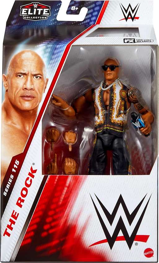 Wrestling WWE Elite Collection Series 115 - The Rock 6 Inch Action Figure