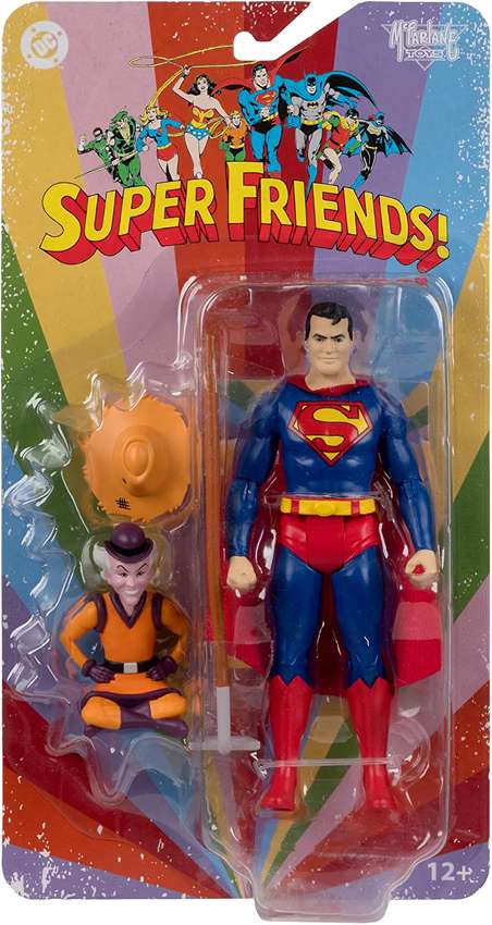 Batman DC Retro Super Friends Wave 4 Farmer Superman and Mr Mxyzptlk 6 Inch Action Figure