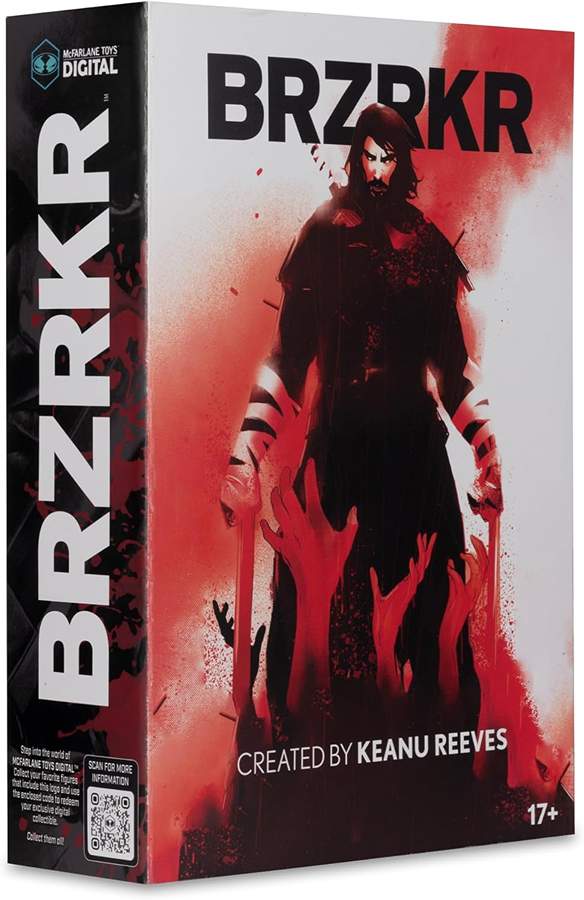 Brzrkr Digital 7 Inch Deluxe Action Figure by Keanu Reeves