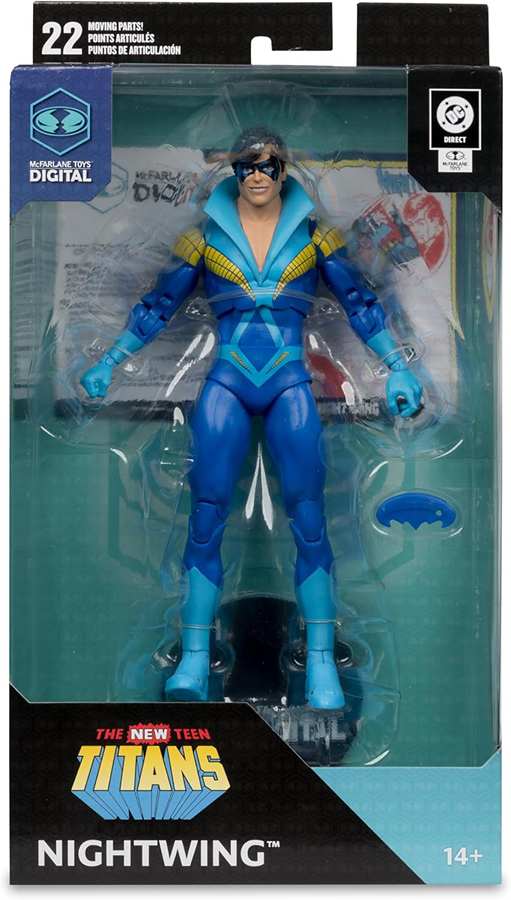 DC Multiverse Digital Wave 5 Nightwing (The New Teen Titans) 7 Inch Action Figure