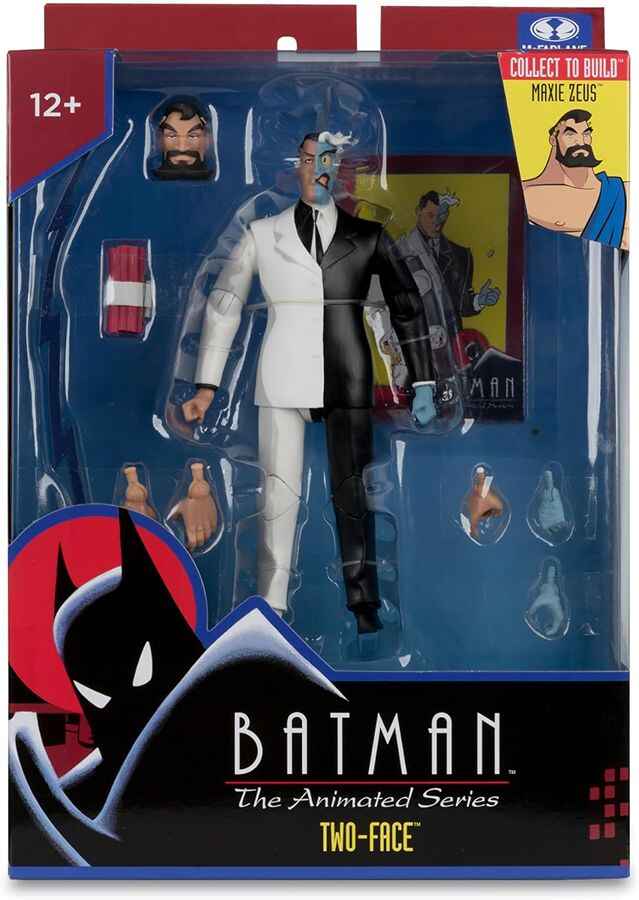 DC Direct Batman The Animated Series Wave 4 BAF Maxie Zeus - Two-Face 6 Inch Action Figure