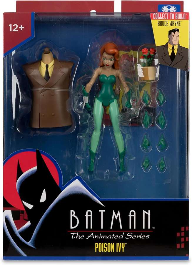 DC Direct Batman The Animated Series Wave 4 BAF Bruce Wayne - Poison Ivy 6 Inch Action Figure