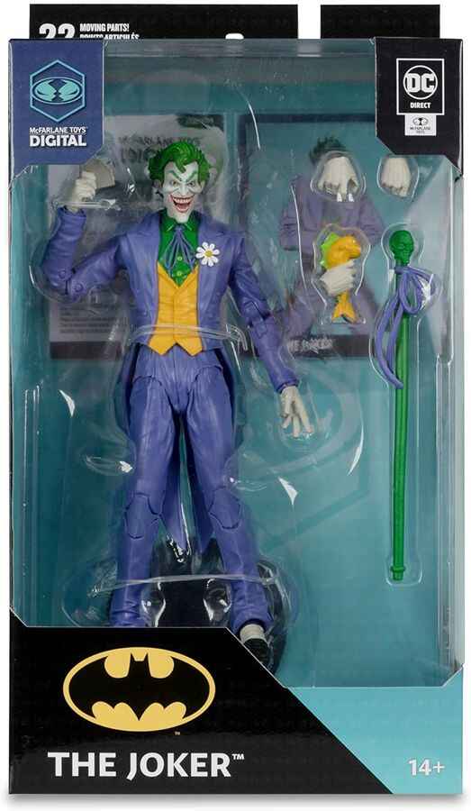 DC Multiverse Digital The Joker (The Silver Age) 7 Inch Action