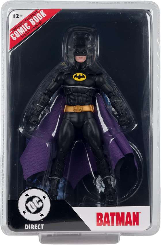 DC Multiverse Comics Page Punchers - Batman (1989) 7 Inch Action Figure