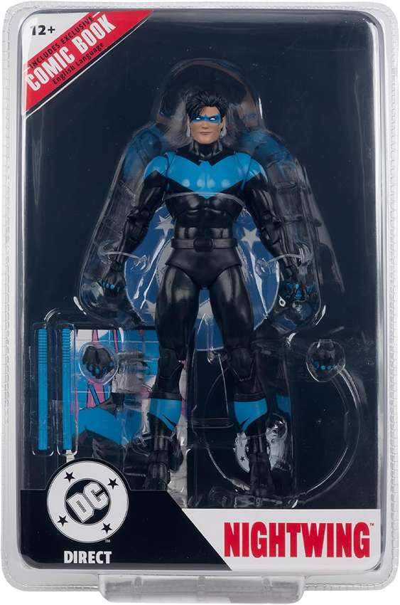 DC Multiverse Comics Page Punchers - Nightwing (Nightwing #81) 7 Inch Action Figure