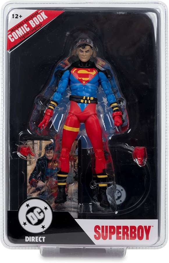 DC Multiverse Comics Page Punchers Wave 9 - Superboy (Superboy #1) 7 Inch Action Figure