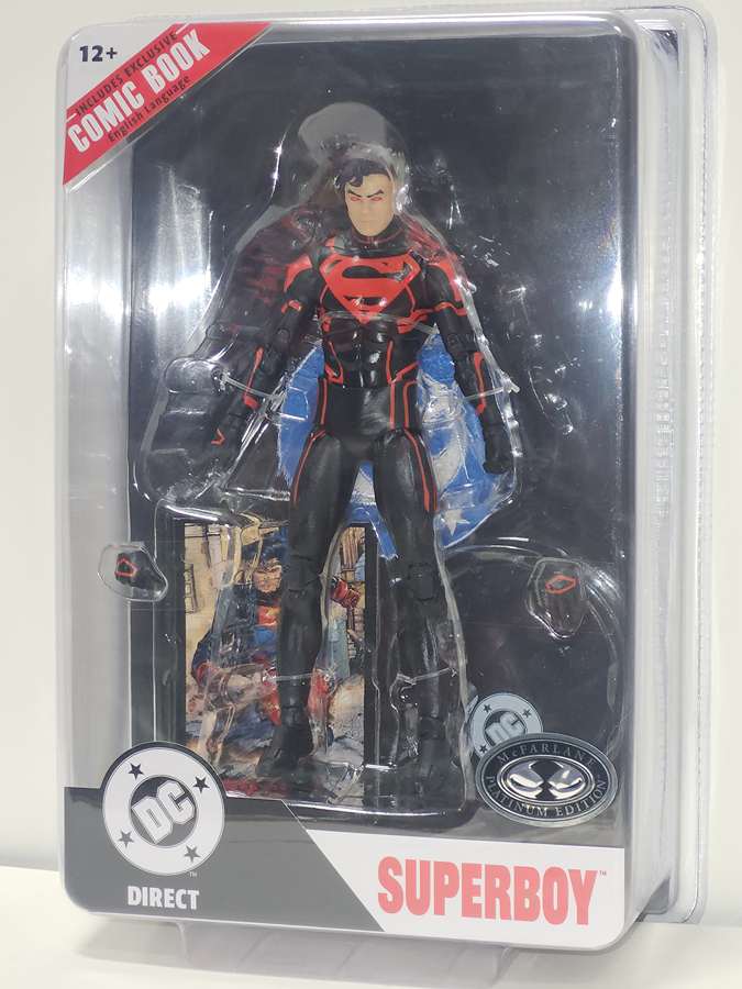 DC Multiverse Comics Page Punchers Wave 9 - Superboy (Superboy #1) Platinum 7 Inch Action Figure