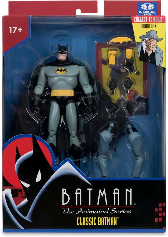 DC Direct Batman The Animated Series Wave 5 BAF Jonah Hex - Classic Batman 6 Inch Action Figure