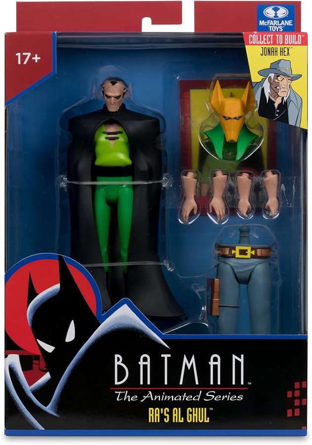 DC Direct Batman The Animated Series Wave 5 BAF Jonah Hex - Ras Al Ghul 6 Inch Action Figure