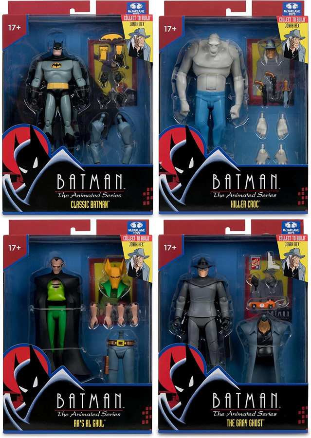 DC Direct Batman The Animated Series Wave BAF Jonah Hex Set of