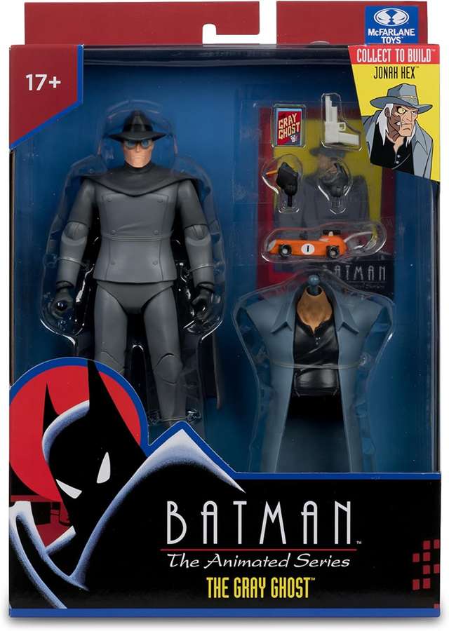 DC Direct Batman The Animated Series Wave 5 BAF Jonah Hex - The Gray Ghost 6 Inch Action Figure