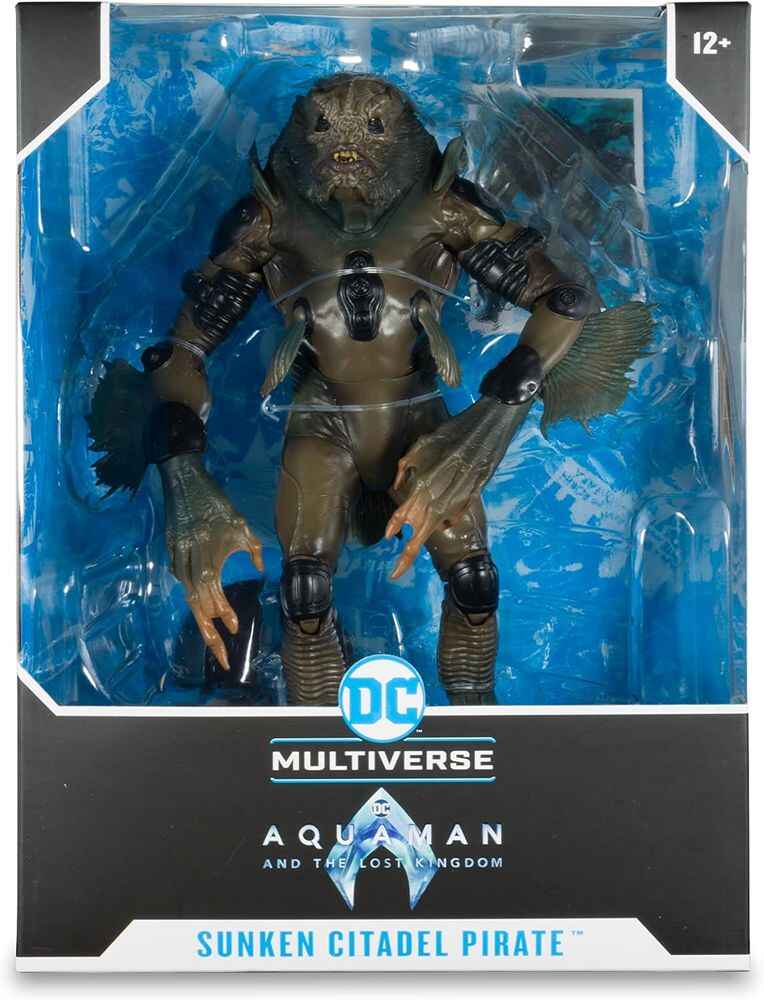 DC Multiverse Aquaman and The Lost Kingdom Sunken Citadel Pirate Mega Figure