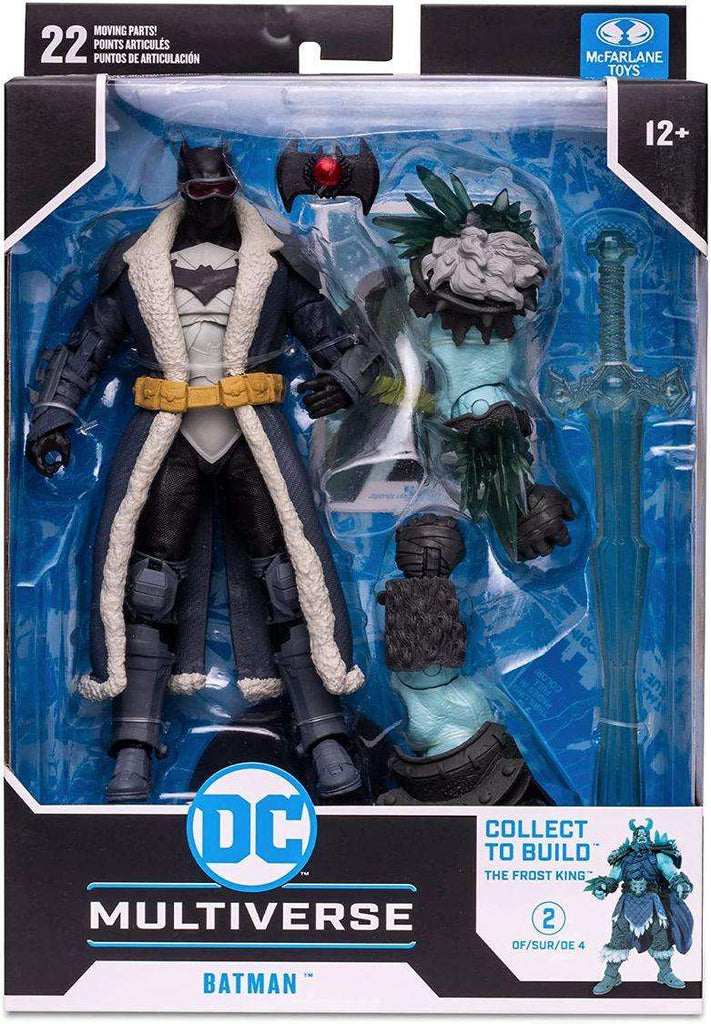 DC Multiverse Comic Endless Winter BAF Build-A Frost King - Batman 7 Inch Action Figure - figurineforall.com