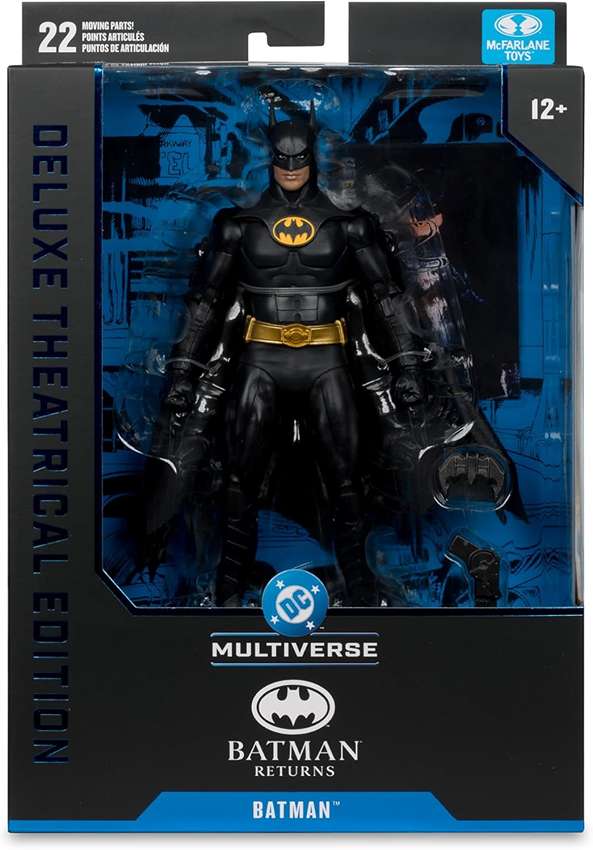 DC Multiverse Batman Returns Batman (Keaton) Deluxe Theatrical Edition 7 Inch Action Figure
