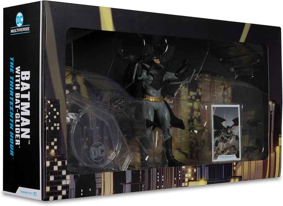 DC Multiverse Batman Rebirth With Bat-Glider (The Thirteenth Hour) (Gold Label) 7 Inch Action Figure