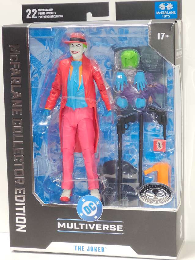 DC Multiverse Collector Edition Wave 14 The Joker (Batman 89) Platinum 7 Inch Action Figure