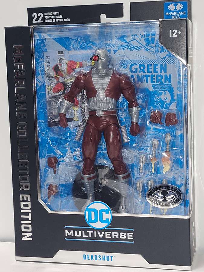 DC Multiverse Collector Edition Wave 10 Deadshot Platinum 7 Inch Action Figure