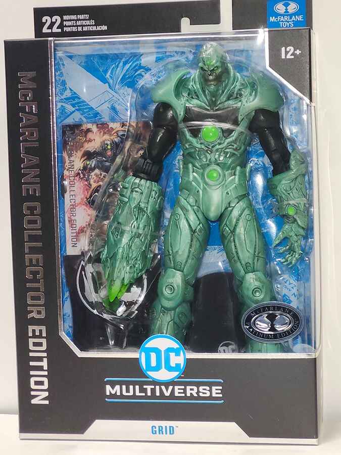 DC Multiverse Collector Edition Wave 8 Grid (Forever Evil) Platinum 7 Inch Action Figure