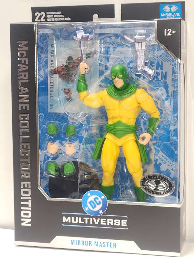 DC Multiverse Collector Edition Wave 12 Mirror Master (The Flash) Platinum 7 Inch Action Figure