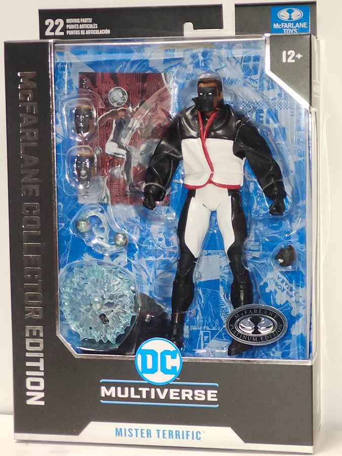 DC Multiverse Collector Edition Wave 8 Mister Terrific (JSA) Platinum 7 Inch Action Figure