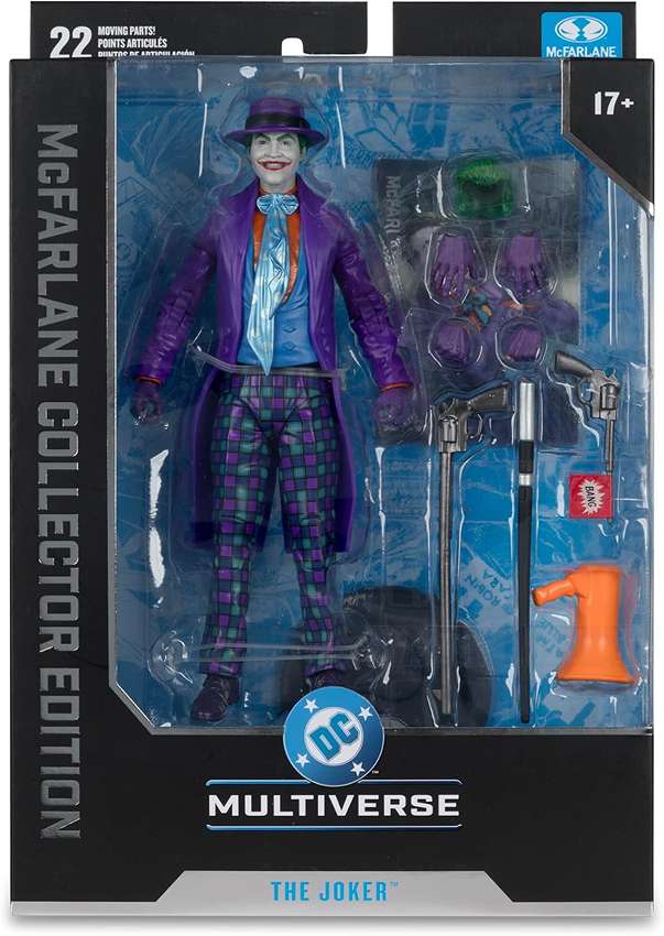 DC Multiverse Collector Edition Wave 14 The Joker (Batman 89) 7 Inch Action Figure