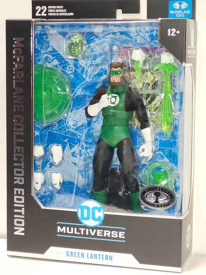 DC Multiverse Collector Edition Wave 7 Green Lantern (Green Lantern Corps) Platinum 7 Inch Action Figure