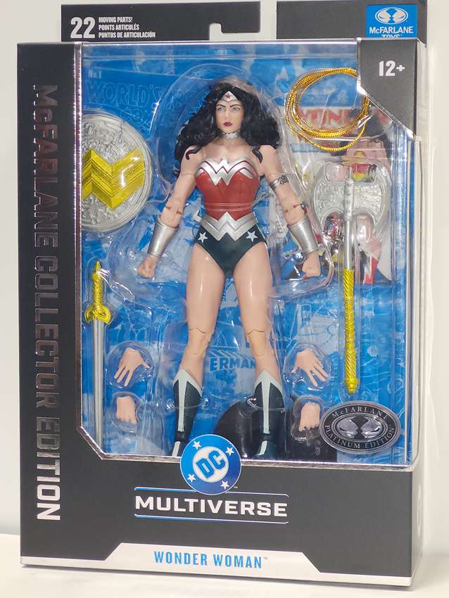 DC Multiverse Collector Edition Wave 15 Wonder Woman (DC Classic) Platinum 7 Inch Action Figure