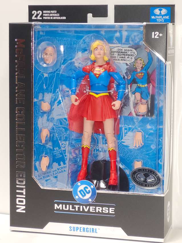DC Multiverse Collector Edition Wave 14 Supergirl (Action Comics) Platinum 7 Inch Action Figure