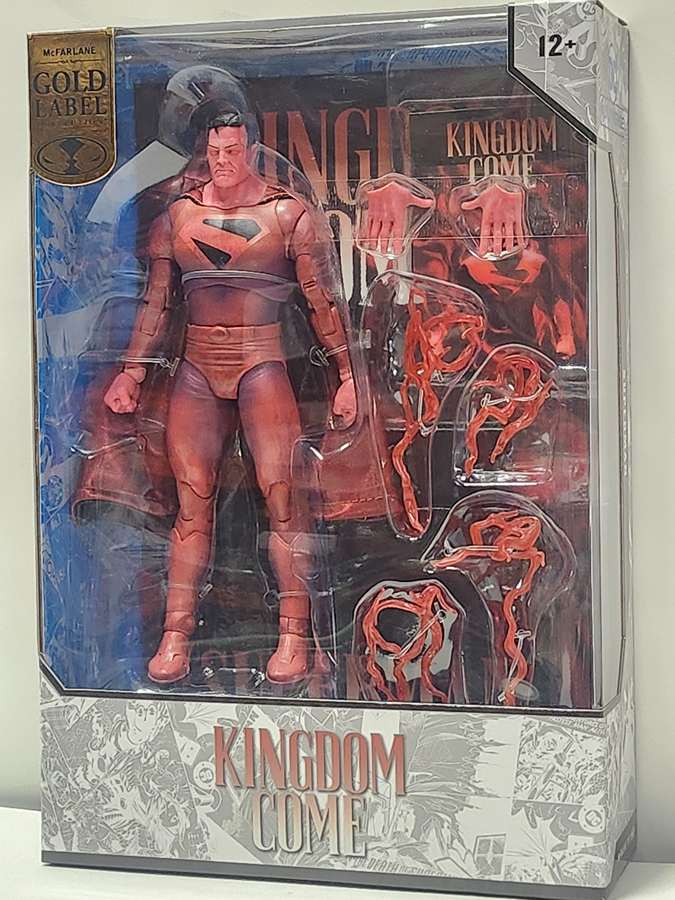 DC Multiverse Cover Recreations Superman (Kingdom Come) (Gold Label) 7 Inch Action Figure