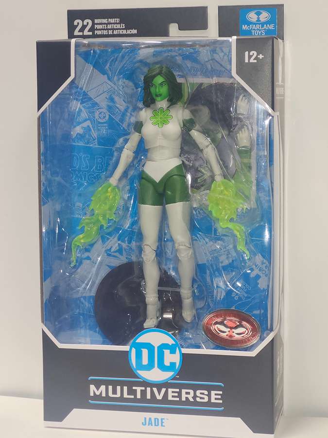 DC Multiverse Green Lantern Corps Jade (Red Platinum) 7 Inch Action Figure