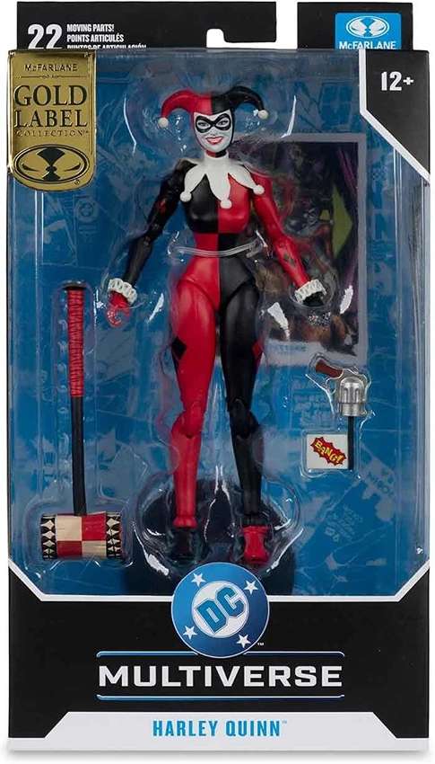 DC Multiverse Harley Quinn (DC Classics) (Gold Label) 7 Inch Action Figure