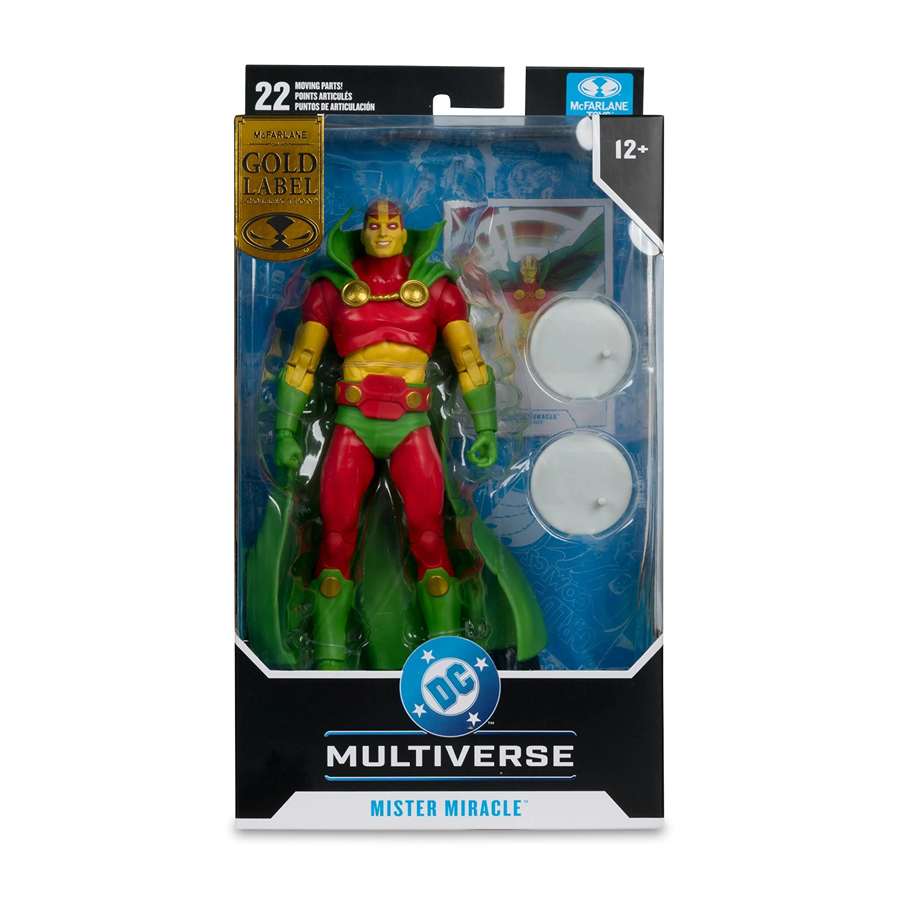 DC Multiverse Mister Miracle (New Gods) (Gold Label) 7 Inch Action Figure