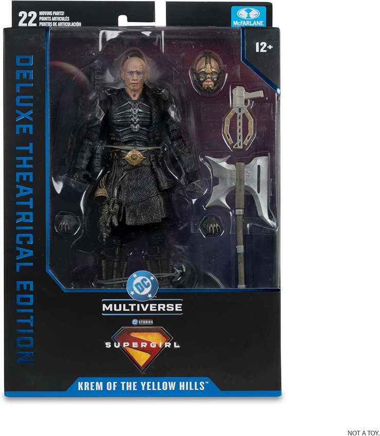 DC Multiverse Theatrical Deluxe Krem of the Yellow Hills (Supergirl Movie) 7 Inch Action Figure