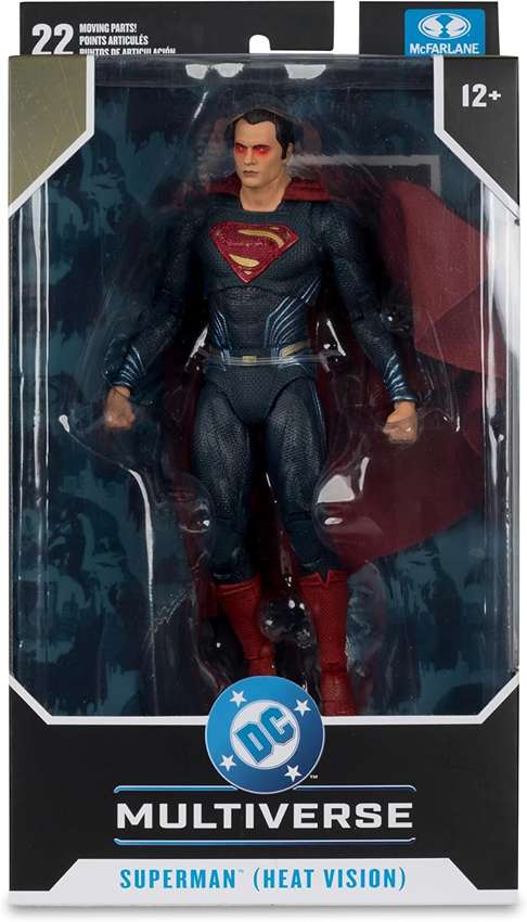 DC Multiverse Batman v Superman Dawn of Justice Superman (Heat Vision) 7 Inch Action Figure