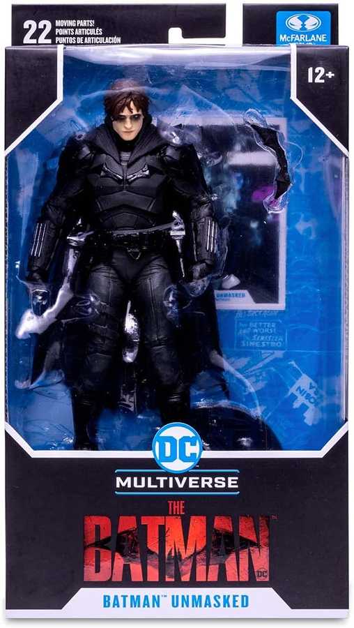 DC Multiverse The Batman (2022 Movie) Batman Unmasked 7 Inch Action Figure