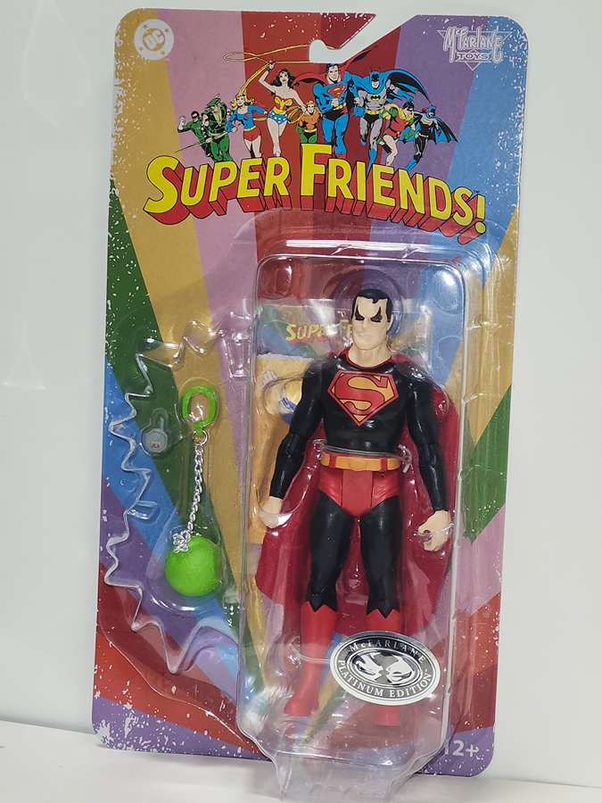 Batman DC Retro Super Friends Wave 2 Superman Platinum 6 Inch Action Figure