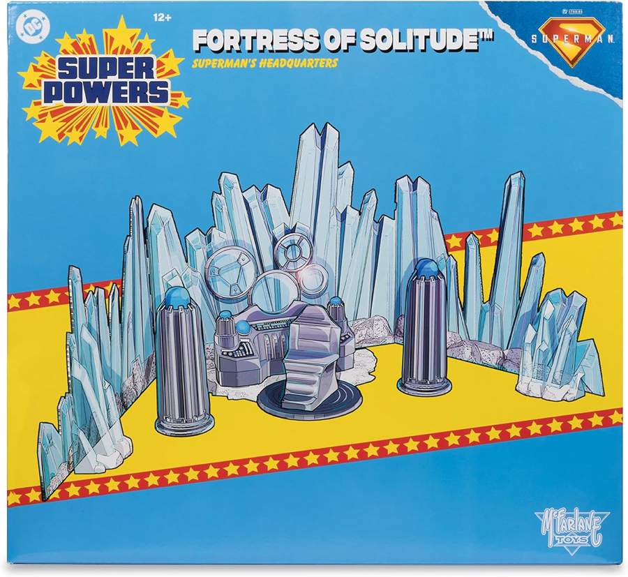 DC Collectibles Super Powers (Superman Movie) Fortress of Solitude Superman Headquarter 5 Inch Playset