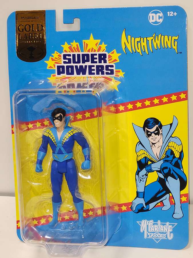 DC Collectibles Super Powers Wave 11 Nightwing (Gold Label) 5 Inch Action Figure