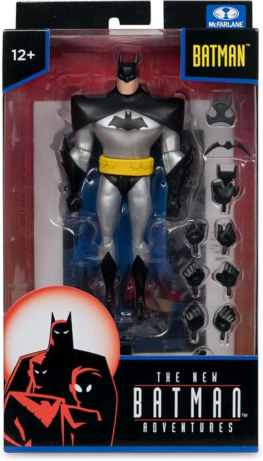 DC Direct The New Batman Adventure Wave 5 Batman (Silver) 6 Inch Scale Action Figure